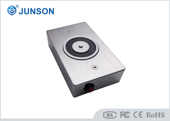 12V/24V DC 작동용 수동 해제 버튼이 있는 304 스테인리스 스틸 전자석 도어 홀더