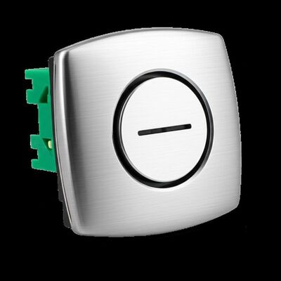 비상 출구 압력 버튼 샌드 블래스트 마무리 86 * 50mm 순수 구리 니켈 접착문 풀