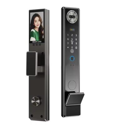 방수 스마트 잠금 장치 실시간 비디오 3d 얼굴 인식 스마트 지문 잠금 장치