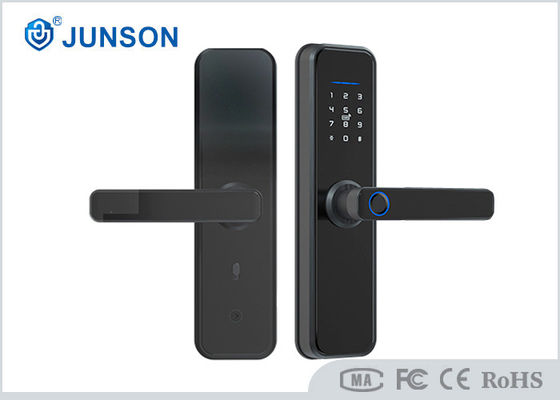 아연 합금 금속 반대 도둑 지문 암호 잠금 투야 스마트 홈 도어 록