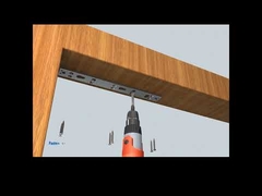 the step to install electormagnetic lock