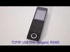방수 IP66 지문 접근 제어 TCP IP 12V RS485 금속 장치