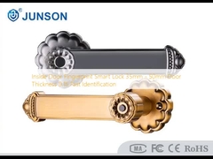 실내 도어 지문 스마트 잠금장치 35mm - 50mm 도어 두께 0.1초 빠른 인식