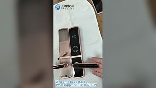 현대 호텔을 위한 프리미엄 금속 마감 RFID 잠금 장치