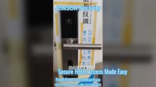 JS 118E S8 스테인레스 스틸 호텔 IC 카드 도어 잠금 장치