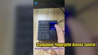JS-F601 fingerprint access control all-in-one | 0.5 second high-speed recognition