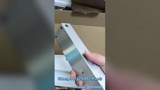방수 1200lbs 전기 자기 잠금 장치